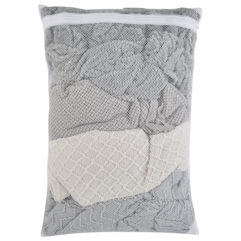 Grand sac à linge en filet avec étiquette d'identification Laundry 360, H 0,5 po x l 18,7 po x P 27,2 po
