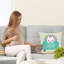 Housse de coussin réversible en lin 