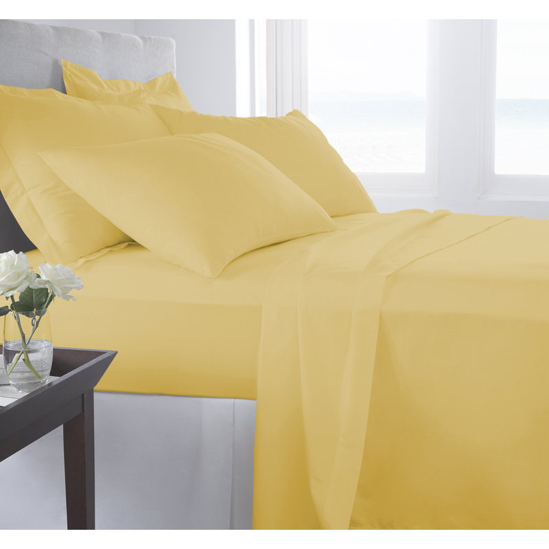Ensemble de draps Signature Series, Ensemble de draps pour lit simple TG + un drap-hou, Paille
