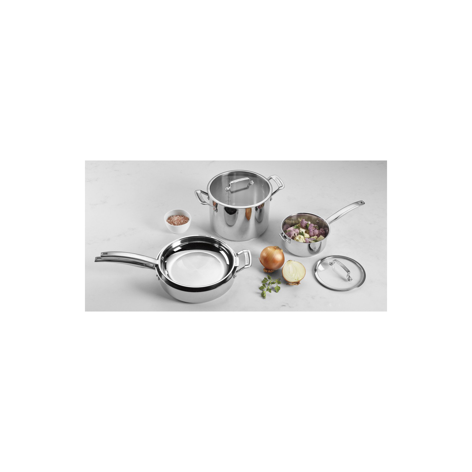 Cuisinart 11 Piece Stainless Steel Cookware Set