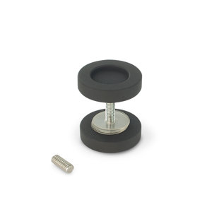 2 in 2-Sided Dual Mount Cabinet Knob for Wood or Glass Doors