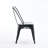 Stackable Iron Dining Chairs (Set of 4)-377185753