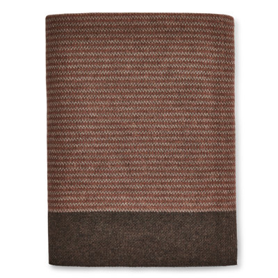 Sunbrella® Signature Indoor Outdoor Throw - Terrace Edge Desert