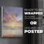 Contemplating Dusk - Impression sur toile seulement - NON-CADRE-1290174592