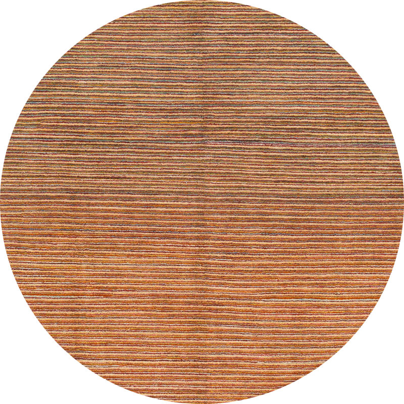 Abstract Indoor Rug, Round 7'