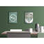 «Love This Life Wreath Planked», impression textuelle-27423840-27423844