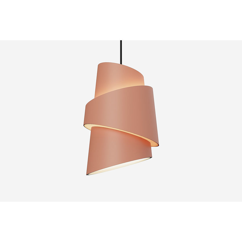 Croissant Pendant Light, Black, Blossom