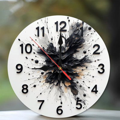 Horloge murale artistique moderne