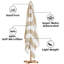 Ensemble de 4 serviettes de plage en microfibre, 76 x 152 cm, séchage rapide, pour piscine et bain-728529156