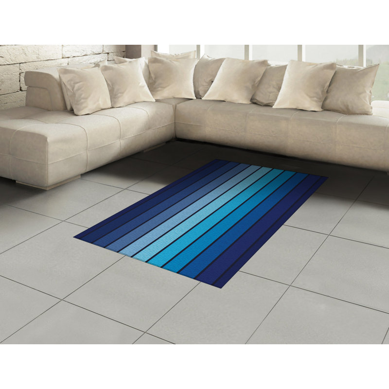 Zella Striped Area Rug, Rectangle 120 x 180cm