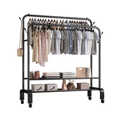 150 cm Rolling Clothes Rack
