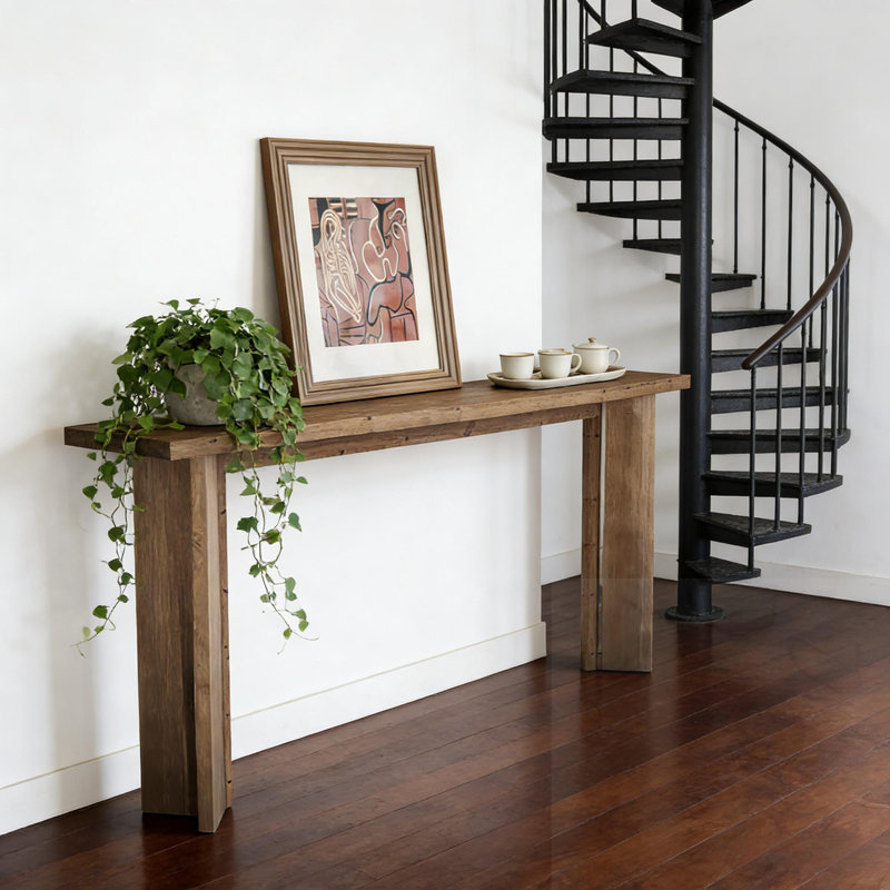 Console en bois