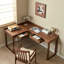 Bureau d'angle en L-958656703