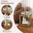 2-Tier Side Table with Storage Shelves, Modern Style Glass End Table for Living Room, Bedroom (set Of 2)