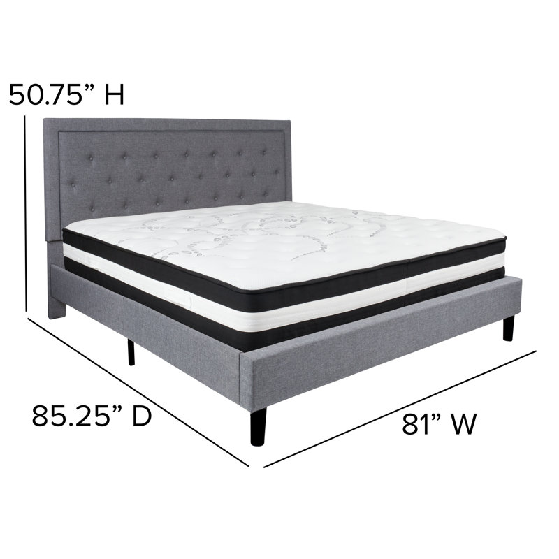 Matelas Aluino, Très grand, Gris