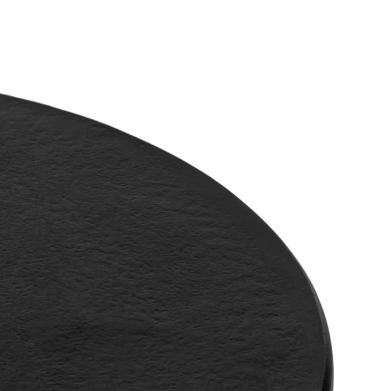 Kelden End Table, Raw Black