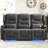 79.5'' Faux Leather Reclining Sofa-742047868