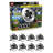 Bell+Howell Solar Powered 4 LED Disk Lights, Wireless Auto On/off Solar Pathway Garden Lights