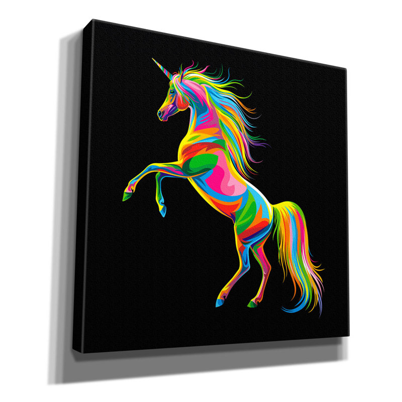«Unicorn» par Bob Weer, H 18 po x l 18 po