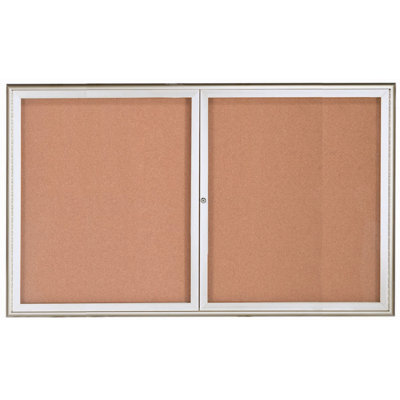 AARCO Cork Mounting / Installation Required and Wall Bulletin Board