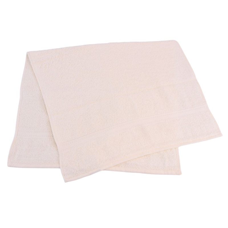 100% Cotton Hand Towel, Cream