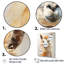Furry Llama Portrait, reproduction d'art sur toile-987967236-987967241