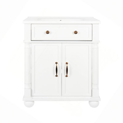 27.8" Bathroom Cabinet, Only Cabinet
