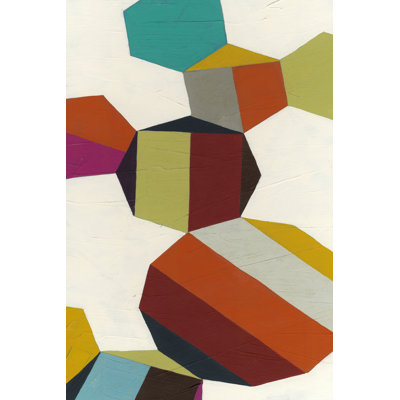 Poly Rhythmic V by June Erica Vess - Wrapped Canvas Painting