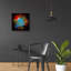 Art mural en verre Trinx «THETA Network Crypto Pyramid»-2049056060