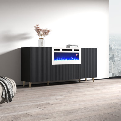Aranxa WH-EF Electric Fireplace 71" Sideboard