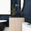 Ensemble de meuble-lavabo simple mural 24 po Zoilo