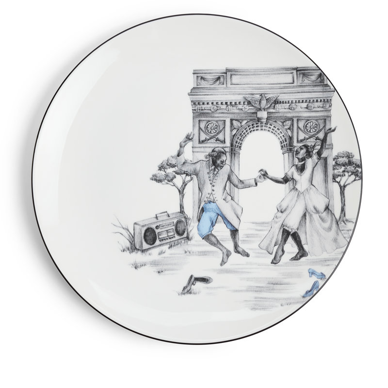 Wedgwood Sheila Bridges Dancing Serving Plate 11.8in