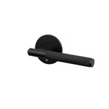 Round Passage (Hall & Closet) Door Lever with Round Rosette
