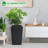 16 Inch Self-Watering Rattan Planter Set of 2 – Large Flower Pot with Water Level Monitor & Wheels for Indoor Outdoor Use on Patio, Porch, Living Room, or Office