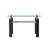 Black MDF Console Table,Entryway table,Hoyer table with Tabletempered glass table top-2012806923