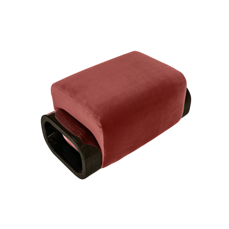Cayenne Ottoman, Bittersweet Velvet