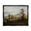 «Classic Nature Woodland View», art mural encadré sur toile flottante par lettré et doublé