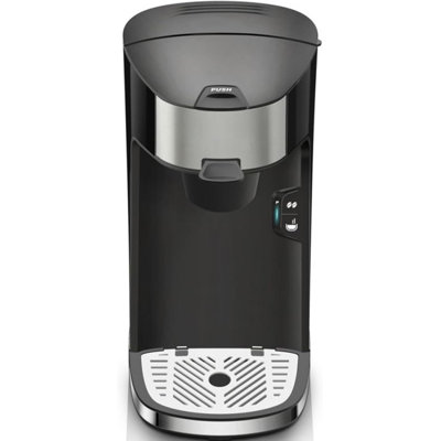 Cafetière à portion unique K-Cup avec infusion rapide, capacité de 8 à 12 oz - Machine à café compacte à une tasse pour la maison, le bureau, le dortoir, le véhicule récréatif et les voyages