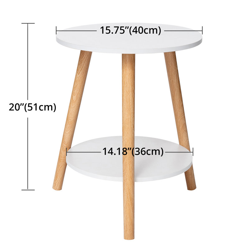 Table de bout ronde