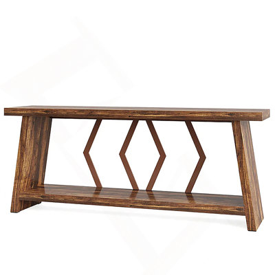 Industrial Style End Table, Sofa Table, Coffee Table With Spacious Design And Enhanced Stability For Modern Homes