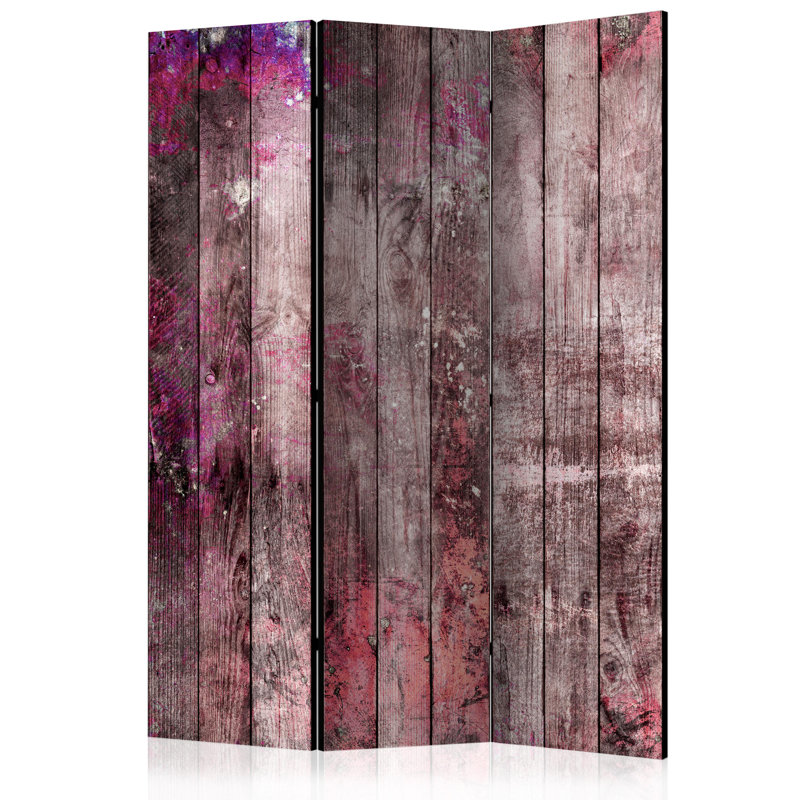 135cm W x 172cm H 3 - Panel Wood Folding Room Divider