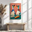 Impression sur toile encadrée 1pc