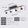 Clotaire 4-Light Track Ceiling Spot Head