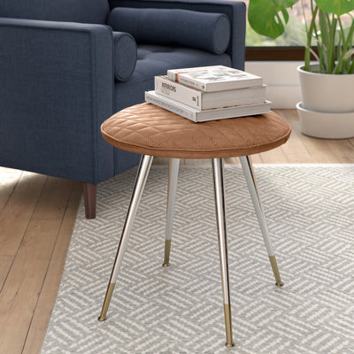 Debria Steel Accent Stool