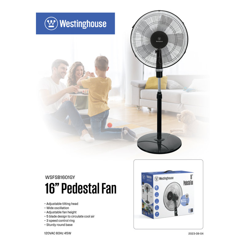 Ventilateur sur pied 16 pouces Westinghouse