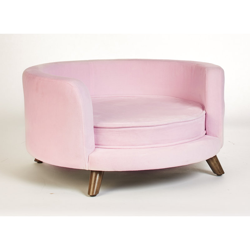 Polyester Pet Bed, Blush