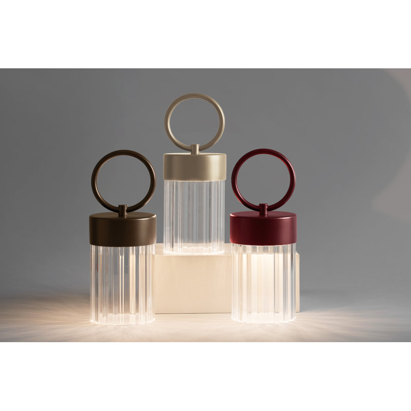 Claretta Battery Lamp, Bronze