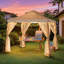 Pavillon de jardin à toit souple Sunjoy-112511837-114723074