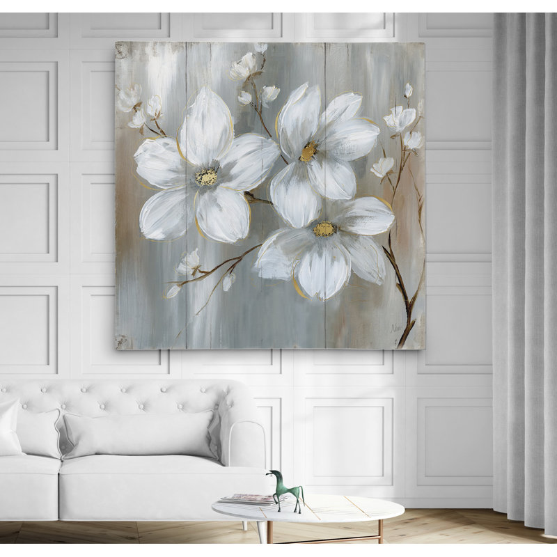 " Summer ", Wrapped Canvas, 24" H x 24" W x 2" D