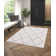 Elsa Geometric Shag Area Rug